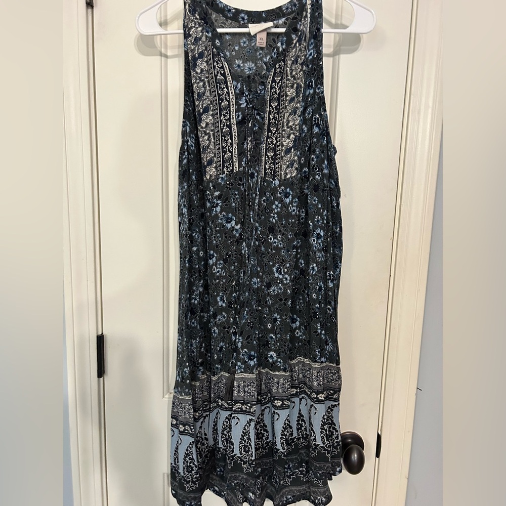 Floral Sleeveless Dress